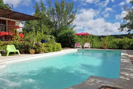 Les Chênes- SAINT-BRÈS, Saint-Brès : Piscine & Nature - Photo 18