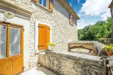 La Bise, Charme de Montclus : Vues et Calme - Photo 1