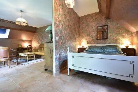 La Riviere, Charmante maison de vacances avec piscine et étang - Photo 13