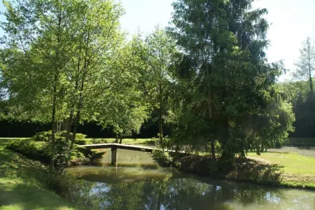 La Riviere, Charmante maison de vacances avec piscine et étang - Photo 33