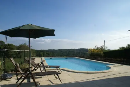 Maison de vacances Montcléra, Maison de vacances avec piscine privée à Montcléra - Photo 4