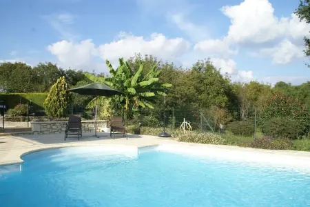 Maison de vacances Montcléra, Maison de vacances avec piscine privée à Montcléra - Photo 5