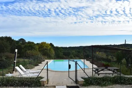 Maison de vacances Montcléra, Maison de vacances avec piscine privée à Montcléra - Photo 8