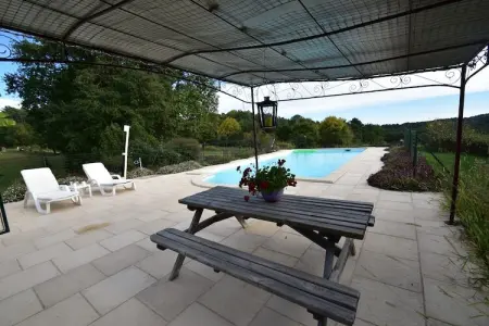 Maison de vacances Montcléra, Maison de vacances avec piscine privée à Montcléra - Photo 29