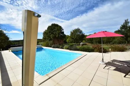 Maison de vacances Montcléra Les Gunies, Maison de vacances avec piscine privée à Montcléra - Photo 7