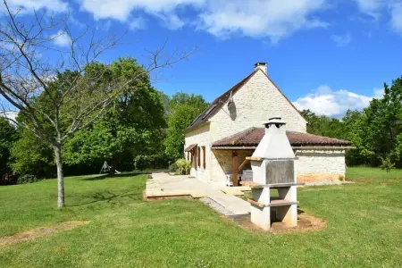 Maison de vacances Uzech, Maison de vacances spacieuse avec piscine privée - Photo 7