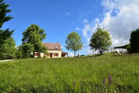 Maison de vacances Uzech, Maison de vacances spacieuse avec piscine privée - Photo 11