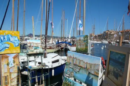 Romarins, Maison sous les pins proche plage de Pampelonne - Photo 8