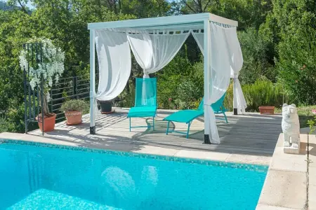 Villa Bargemon, Villa spacieuse avec piscine privée - Photo 10