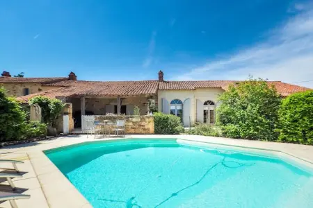 L'Orangerie, Maison Saint-Laurent Piscine Jardin - Photo 8