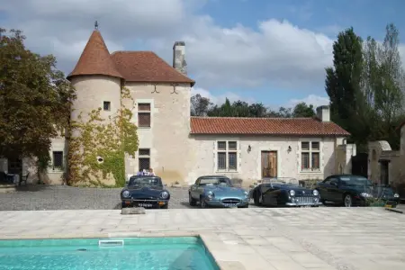Manoir avec piscine privée, Maison à Thurageau avec Piscine Privée - Photo 6