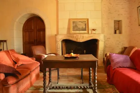Manoir avec piscine privée, Maison à Thurageau avec Piscine Privée - Photo 10