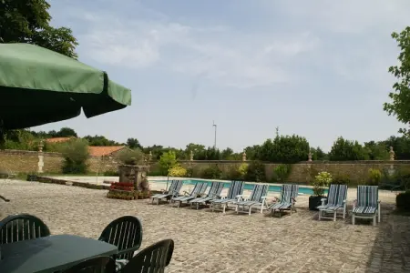 Manoir avec piscine privée, Maison à Thurageau avec Piscine Privée - Photo 34