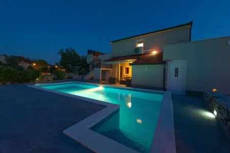 Peso, Villa à Ugljane avec piscine privée - Photo 21