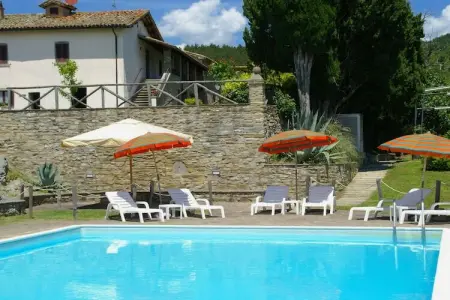 Vaschi Undici Trilo Sei, Maison à Città di Castello avec Piscine - Photo 3