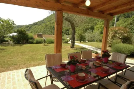 Villa Monte Acuto, Villa à Umbertide avec Piscine et Jardin - Photo 18