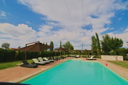 Bel Tramonto, Maison à Foligno avec piscine et jardin - Photo 12