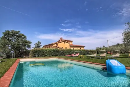 Podere Pulicciano Pozzo, Maison de vacances à Chianti avec piscine - Photo 1