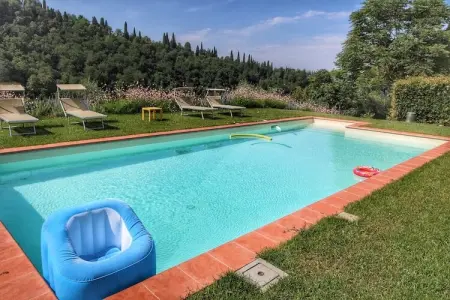 Podere Pulicciano Scaletta, Maison à Chianti avec Piscine et Terrasse - Photo 12