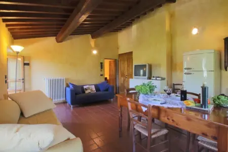 Podere Pulicciano Scaletta, Maison à Chianti avec Piscine et Terrasse - Photo 16