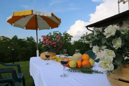 Casa Ginepro, Manoir avec piscine à Apecchio - Photo 35