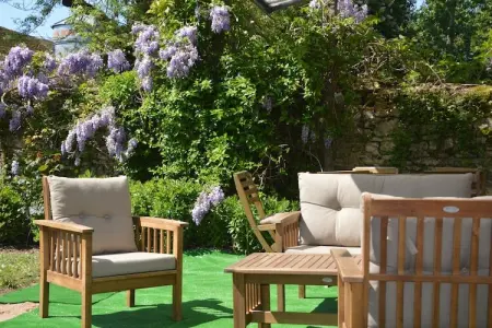 Marcoult, Manoir à Champvert avec terrasse vue étang - Photo 4