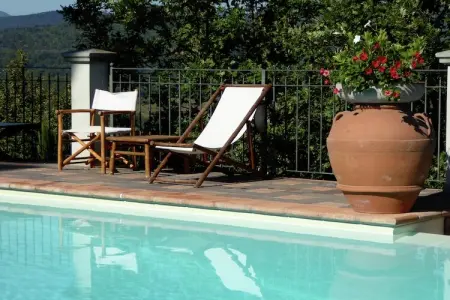 Leccio Due, Maison à Montecarelli avec Piscine - Photo 4