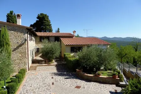 Cipresso Nove, Maison à Montecarelli avec Piscine - Photo 2