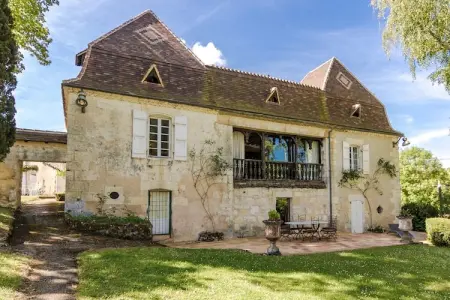 Manoir de la Baronie 21P, Manoir à Sourzac avec piscine privée - Photo 10