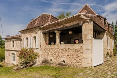 Manoir de la Baronie 21P, Manoir à Sourzac avec piscine privée - Photo 11