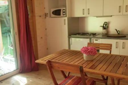 Maison de vacances - LE PONCHEL, Chalet chaleureux avec jardin et vue sur l’étang - Photo 3