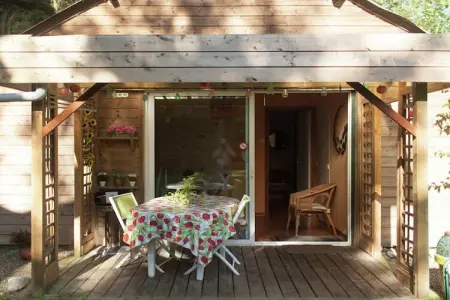 Maison de vacances - LE PONCHEL, Chalet chaleureux avec jardin et vue sur l’étang - Photo 5