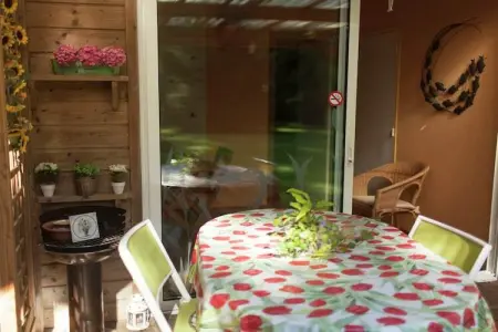 Maison de vacances - LE PONCHEL, Chalet chaleureux avec jardin et vue sur l’étang - Photo 14