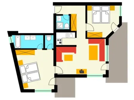 Atlantis Apartments by MEIN SAMNAUN – MO, Appartement 4 personnes à Samnaun - Photo 19