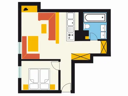 Atlantis Apartments by MEIN SAMNAUN – MO, Appartement 2 personnes à Samnaun - Photo 14