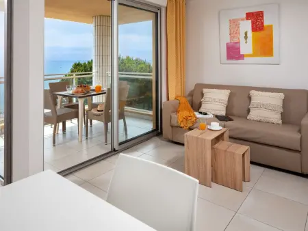 MB4 vue mer, Appartement 4 personnes à Moriani Plage - Photo 4