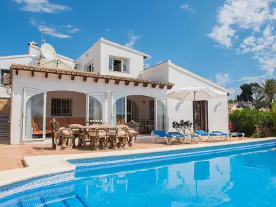 Villa à Moravit, Magnifique villa à Moraira avec piscine privée, à 3 km de la plage, idéale pour familles! - L1072365