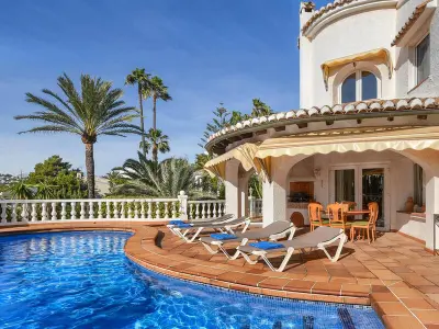 Villa à Moravit, Villa spacieuse à Moraira avec piscine privée, à 3 km de la plage, pour 6 pax - L1072476