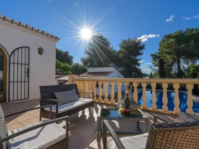 Villa à Xàbia, Villa confortable à Jávea avec piscine privée, proche plage et activités pour 4 pers. - L1072484