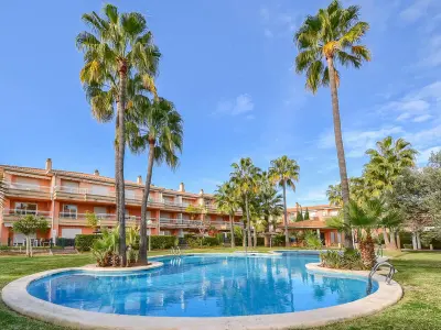 Appartement à Xàbia, Bel Appartement à Javea Pour 6 Pers. Proche Plage, Piscine, Clim, Jardin et Wi-Fi - L1072502