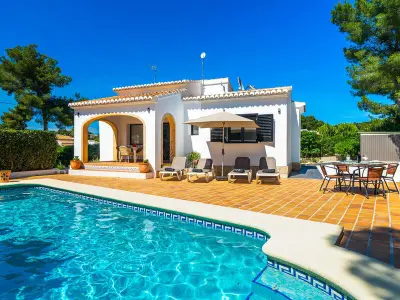 Maison à Xàbia, Maison de vacances à Javea avec piscine privée, jardin, climatisation, proche plage et activités - L1072520