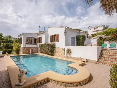 Villa à Xàbia, Villa rustique avec piscine privée près de la plage à Jávea, pour 6 personnes - L1072568