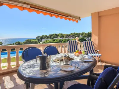 Appartement à Moraira, Appartement familial avec piscine, clim, parking et WiFi à 50m de la plage - L1072574