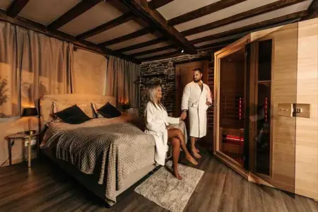 Maison cosy avec jacuzzi à Gouvy, Maison 2 personnes à Gouvy - Photo 7