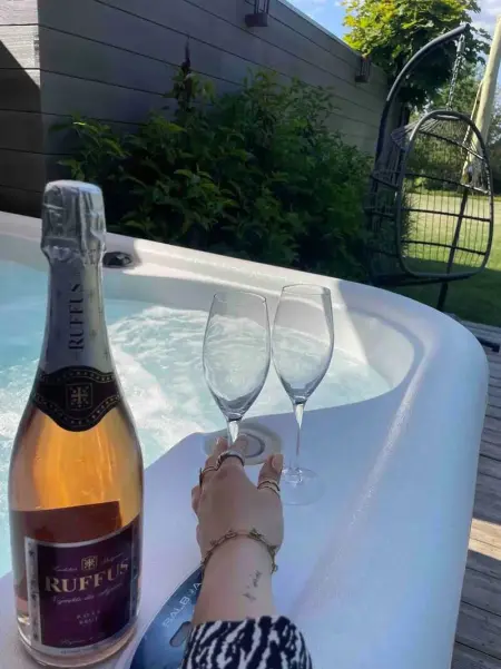 Maison cosy avec jacuzzi à Gouvy, Maison 2 personnes à Gouvy - Photo 10