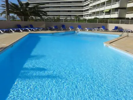 Appartement à Canet en Roussillon, Appartement confortable à Canet-en-Roussillon, 24 m², piscine partagée - L1072724