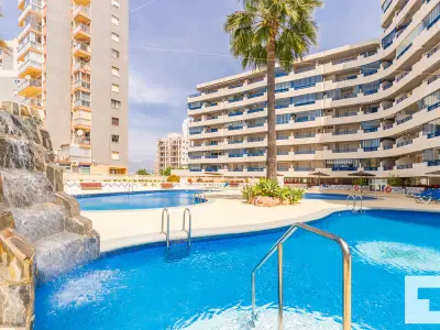 Appartement à Calp, Appartement Calpe: 3 Piscines, Wi-Fi, Terrasse - Près Plage Levante - L1072799