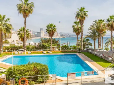 Appartement à Calp, Appartement bord de mer à Calpe avec piscine, clim et Wi-Fi - L1072839