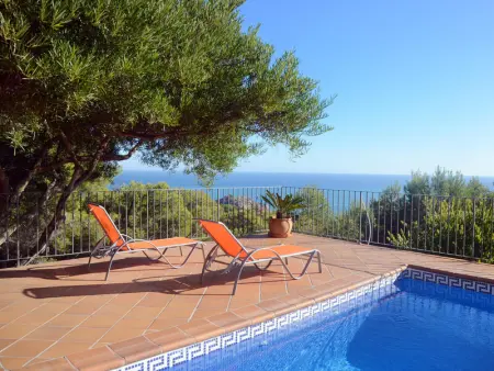 Maison à Tamariu, BUGANVILLE -villa con vistas al mar y piscina privada-Tamariu-Costa Brava - L1072904