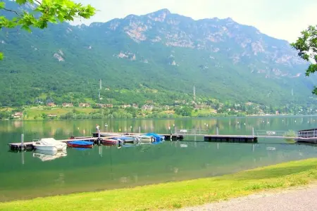 Vico Super, Appartement à Idro avec Piscine et Jardin - Photo 18
